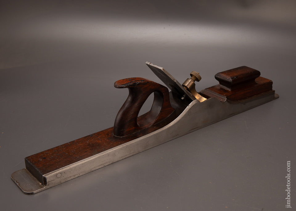 Very Rare 24 1/2 Inch MATHIESON No. 846 Dovetailed Rosewood Infill Jointer Plane - EXCELSIOR 119515 - AS OF FEB 11