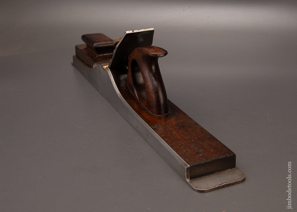 Very Rare 24 1/2 Inch MATHIESON No. 846 Dovetailed Rosewood Infill Jointer Plane - EXCELSIOR 119515 - AS OF FEB 11