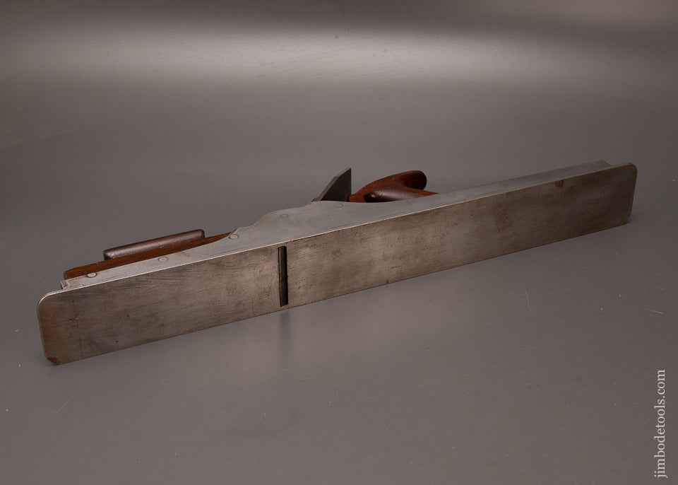 Very Rare 24 1/2 Inch MATHIESON No. 846 Dovetailed Rosewood Infill Jointer Plane - EXCELSIOR 119515 - AS OF FEB 11