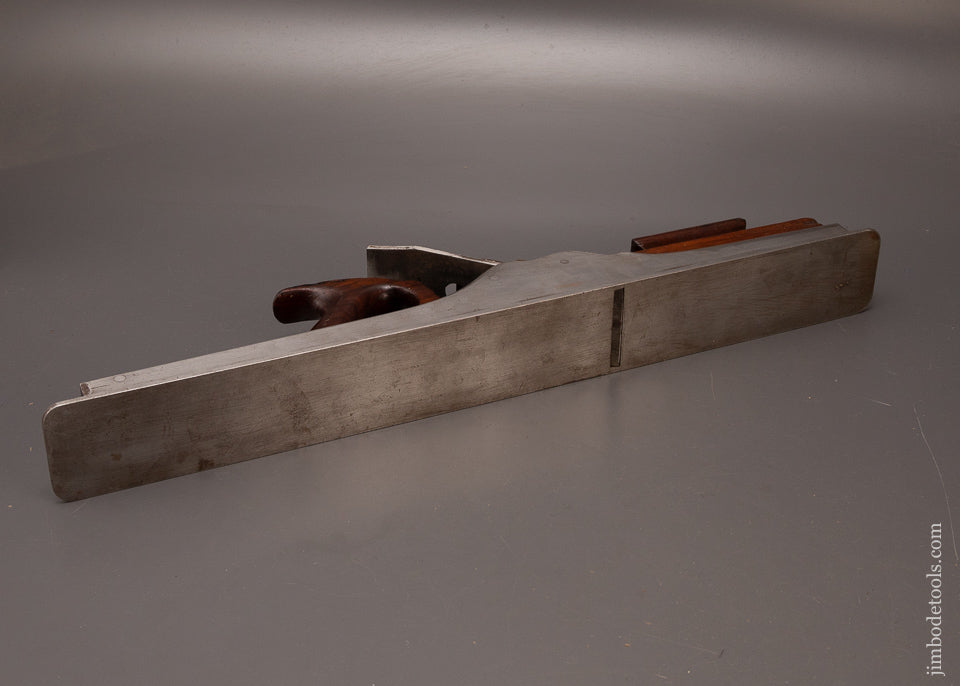 Very Rare 24 1/2 Inch MATHIESON No. 846 Dovetailed Rosewood Infill Jointer Plane - EXCELSIOR 119515 - AS OF FEB 11