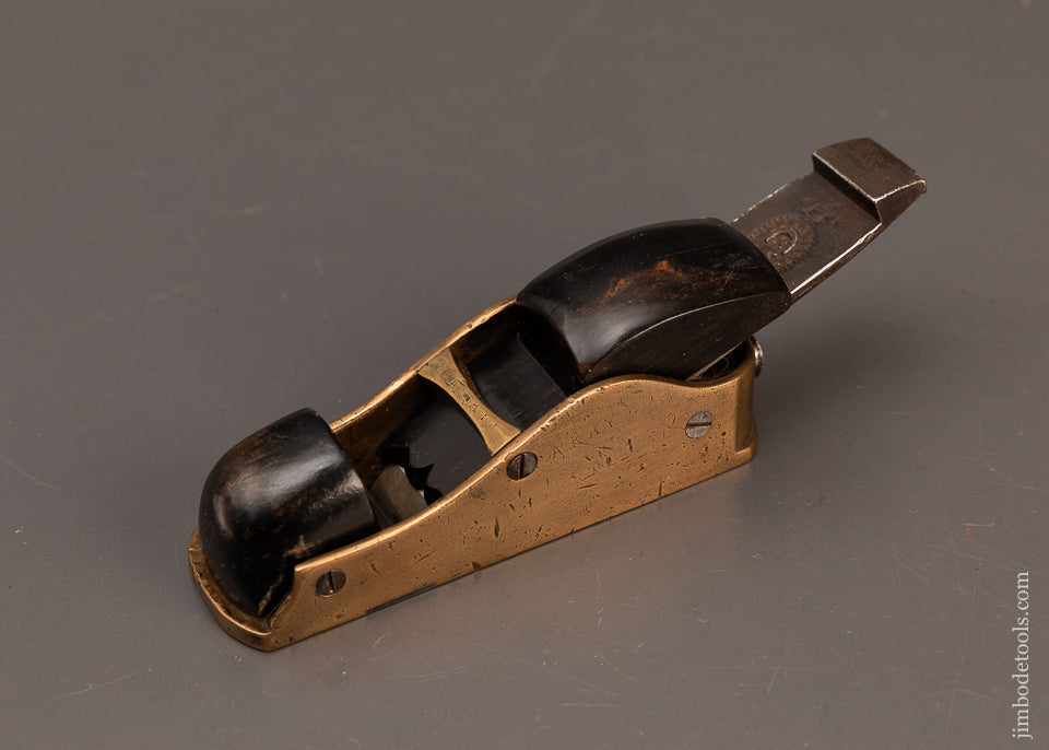 Gorgeous-Gunmetal-&-Ebony-Infill-Thumb-Plane-EXCELSIOR-119518-AS-OF-FEB-22