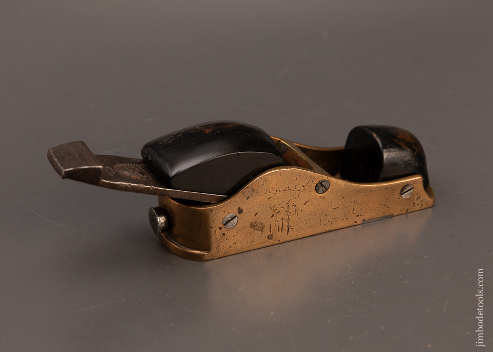 Gorgeous-Gunmetal-&-Ebony-Infill-Thumb-Plane-EXCELSIOR-119518-AS-OF-FEB-22