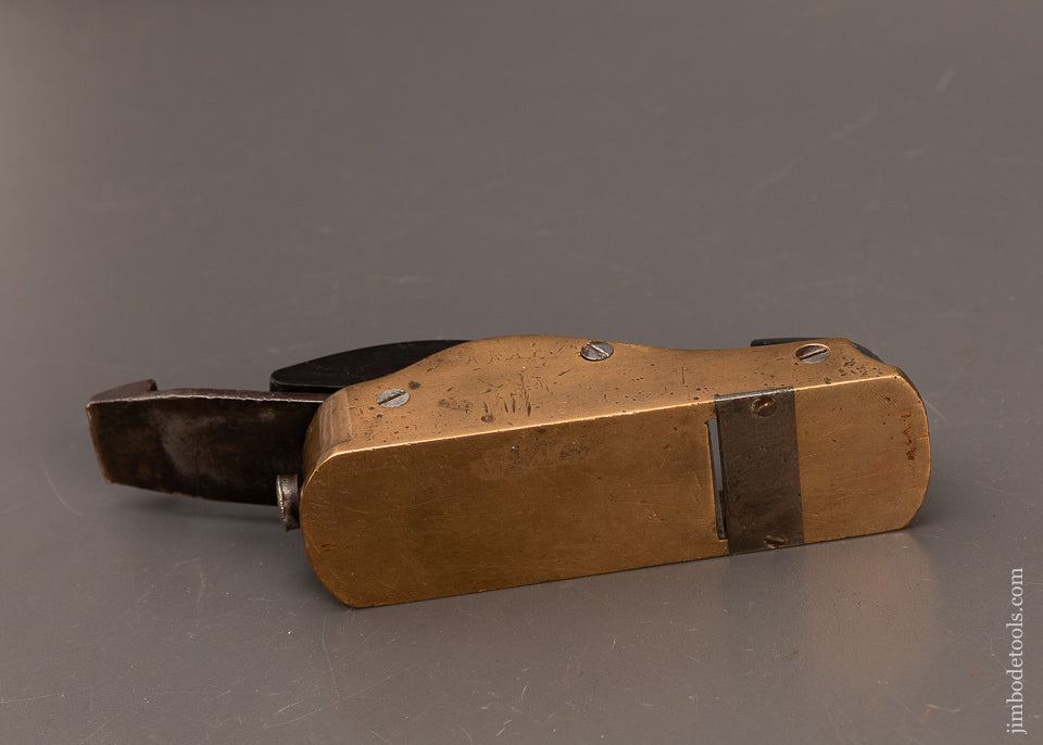 Gorgeous-Gunmetal-&-Ebony-Infill-Thumb-Plane-EXCELSIOR-119518-AS-OF-FEB-22