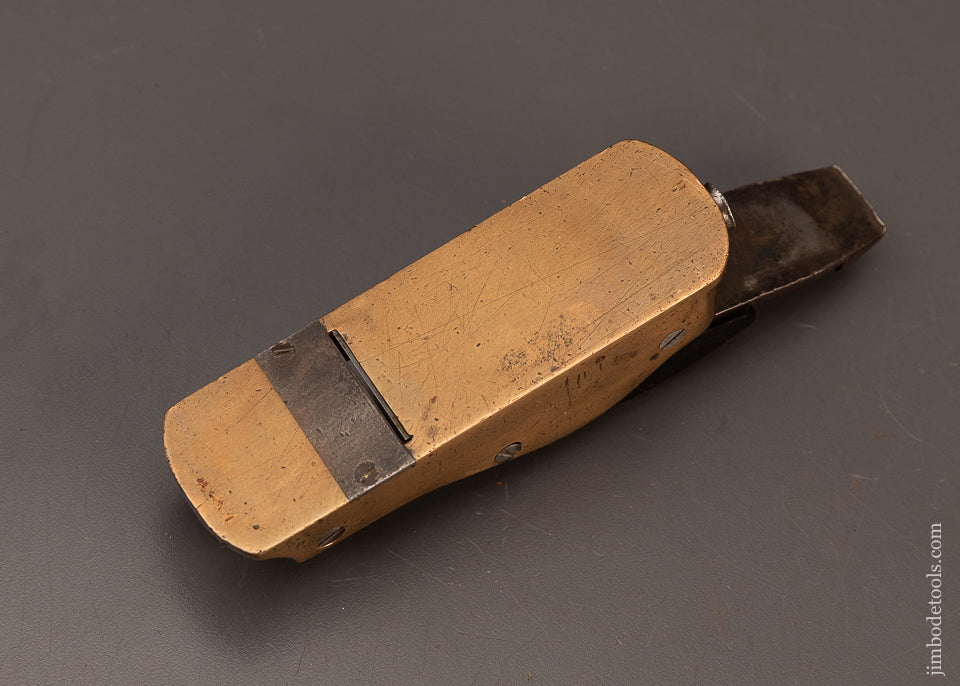 Gorgeous-Gunmetal-&-Ebony-Infill-Thumb-Plane-EXCELSIOR-119518-AS-OF-FEB-22