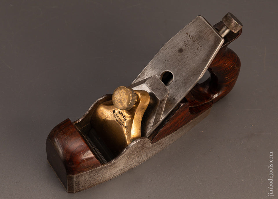 Pre-War-NORRIS-A5-Dovetailed-Rosewood-Infill-Smooth-Plane-EXCELSIOR-120101-AS-OF-MAR-23