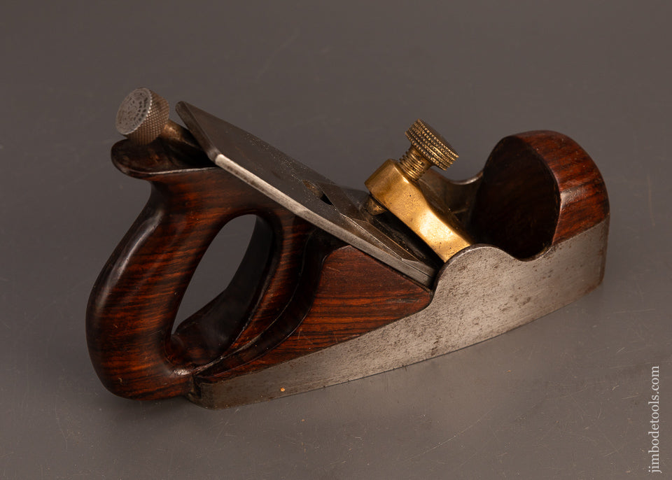 Pre-War-NORRIS-A5-Dovetailed-Rosewood-Infill-Smooth-Plane-EXCELSIOR-120101-AS-OF-MAR-23