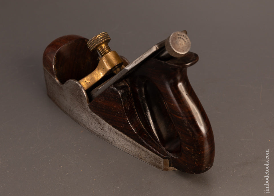 Pre-War-NORRIS-A5-Dovetailed-Rosewood-Infill-Smooth-Plane-EXCELSIOR-120101-AS-OF-MAR-23