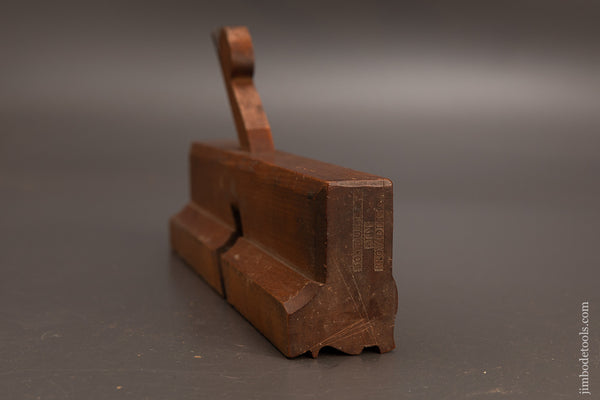 Exceptional-1-3/4-Inch-Wide-Complex-18th-Century-Yellow-Birch-Moulding-Plane-by-JO.-FULLER-in-Providence-EXCELSIOR 120493