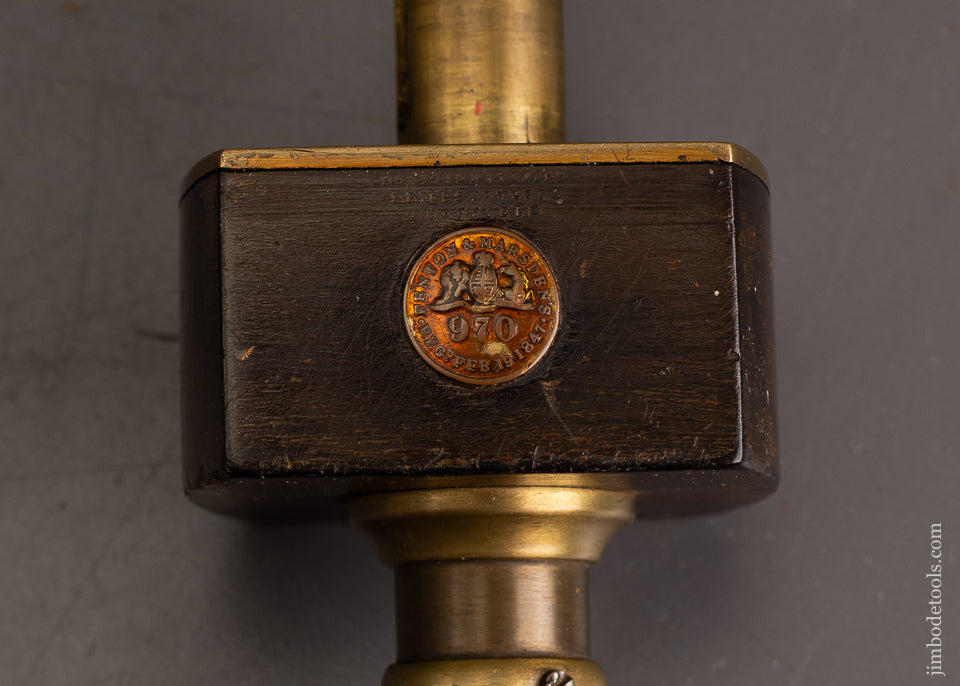 Premium-Extra-Fine-FENTON-&-MARSDEN-1847-PATENT-Telescoping-Mortise-Gauge-EXCELSIOR-120747-AS-OF-JUNE-2
