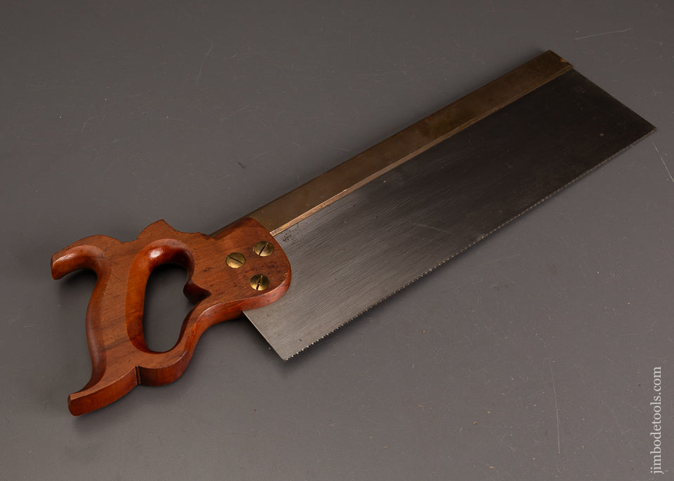 Premium-Near-Mint-ATKINS-No.-2-Brass-Back-Tenon-Saw-EXCELSIOR-121200