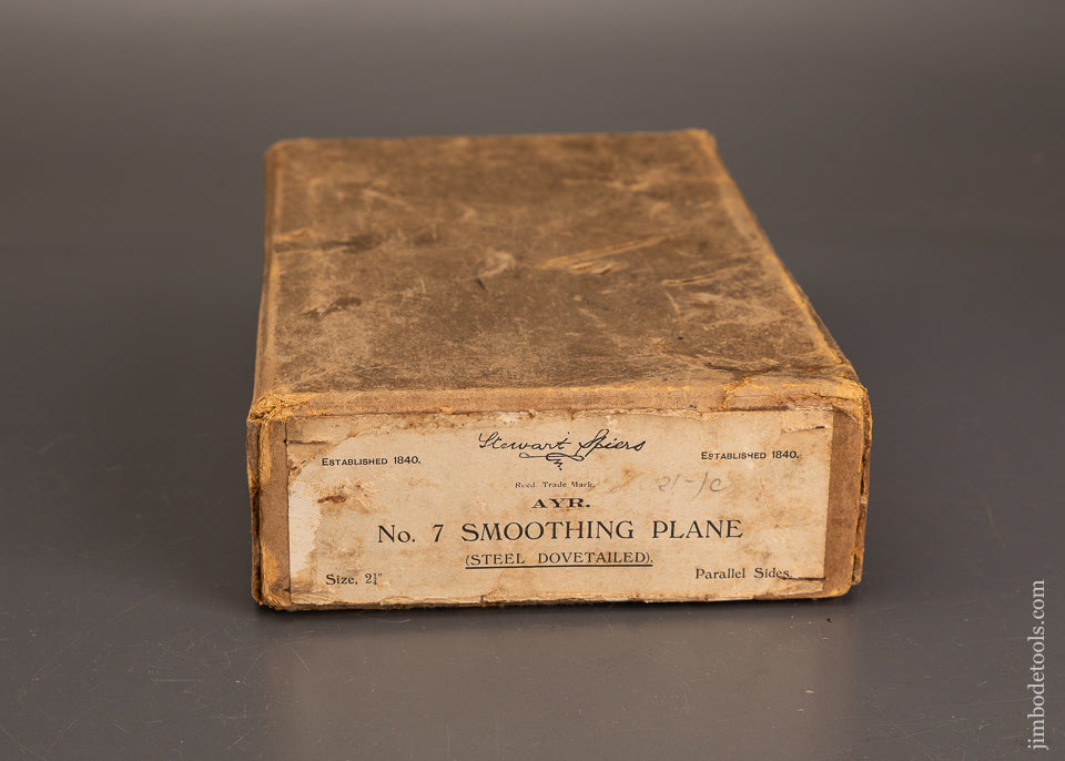 Unheard-of-SPIERS-No.-7-Smooth-Plane-Mint-in-Box-EXCELSIOR-121264
