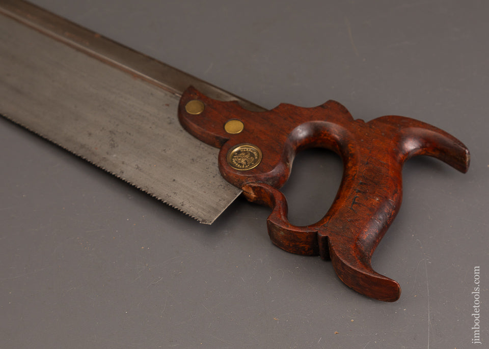 Rare-&-Fine-VANCE-&-LANDIS-PHILADA.-Triple-Cove-Back-Saw-EXCELSIOR-121271
