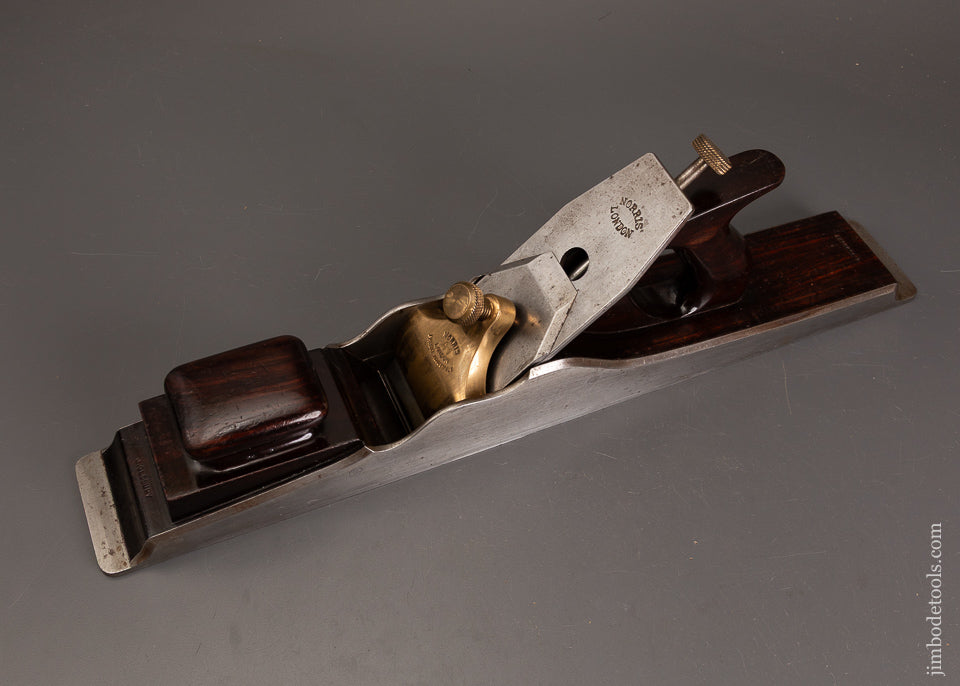 Rare-Size-21-3/4-Inch-NORRIS-A1-Dovetailed-Rosewood-Infill-Jointer-Plane-EXCELSIOR-121274-AS-OF-JUNE-22
