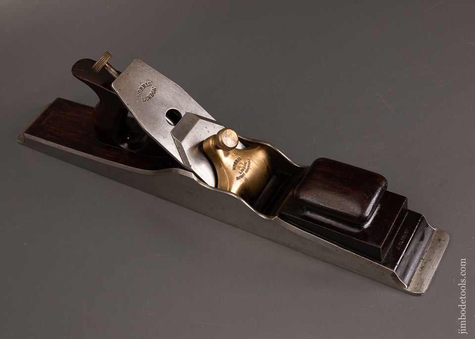 Rare-Size-21-3/4-Inch-NORRIS-A1-Dovetailed-Rosewood-Infill-Jointer-Plane-EXCELSIOR-121274-AS-OF-JUNE-22