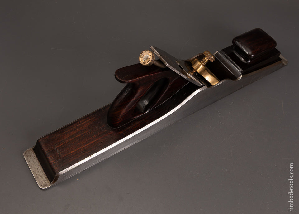 Rare-Size-21-3/4-Inch-NORRIS-A1-Dovetailed-Rosewood-Infill-Jointer-Plane-EXCELSIOR-121274-AS-OF-JUNE-22