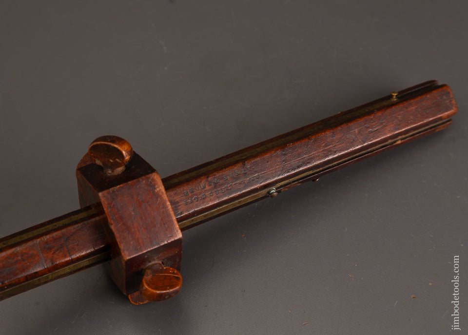 Rare-&-Fine-BROWN-&-BERRY-PATENT-5-Stem-Marking-Gauge-EXCELSIOR-121363-AS-OF-JULY-2