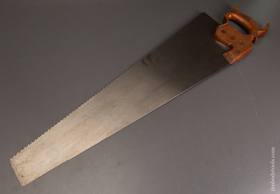 Spectacular-New-Old-Stock-S.-BURRILL-JR.-No.-38-Spring-Steel-Hand-Saw-EXCELSIOR-121563
