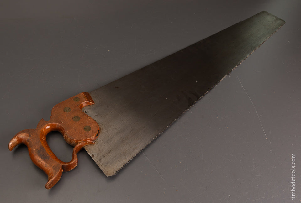 Spectacular-New-Old-Stock-S.-BURRILL-JR.-No.-38-Spring-Steel-Hand-Saw-EXCELSIOR-121563