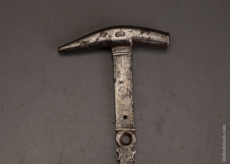 Stunning-18th-Century-Flint-Knapping-Hammer-EXCELSIOR-122334