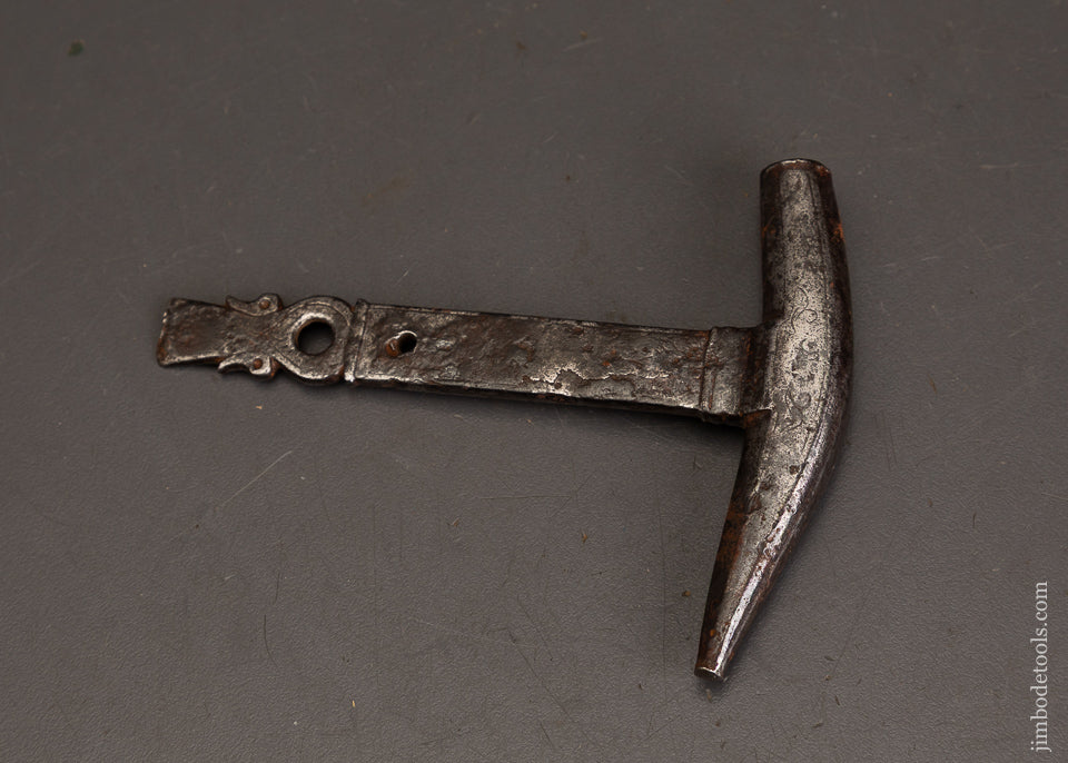 Stunning-18th-Century-Flint-Knapping-Hammer-EXCELSIOR-122334
