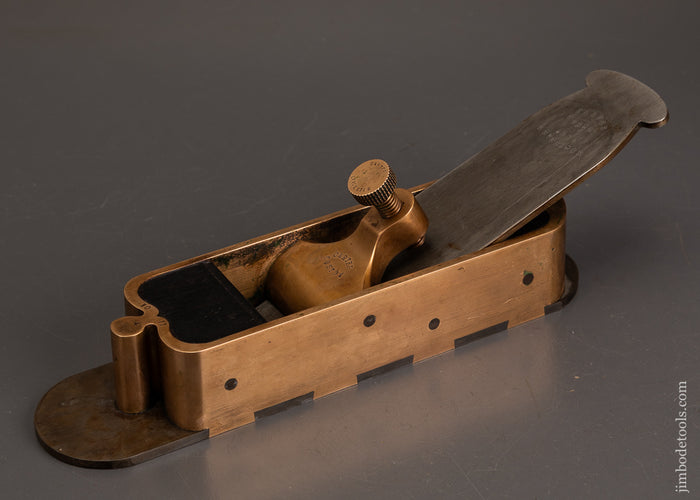 Rare-BILL-CARTER-Gunmetal-Cupid’s-Box-Rosewood-Infill-Miter-Plane-EXCELSIOR-122363-AS-OF-OCT-13