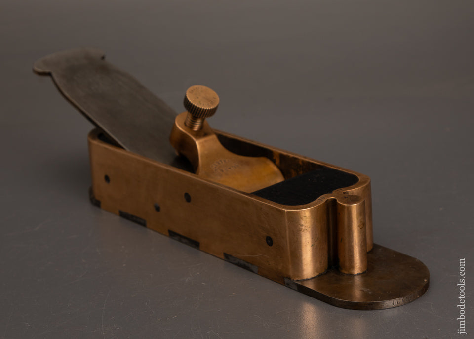 Rare-BILL-CARTER-Gunmetal-Cupid’s-Box-Rosewood-Infill-Miter-Plane-EXCELSIOR-122363-AS-OF-OCT-13