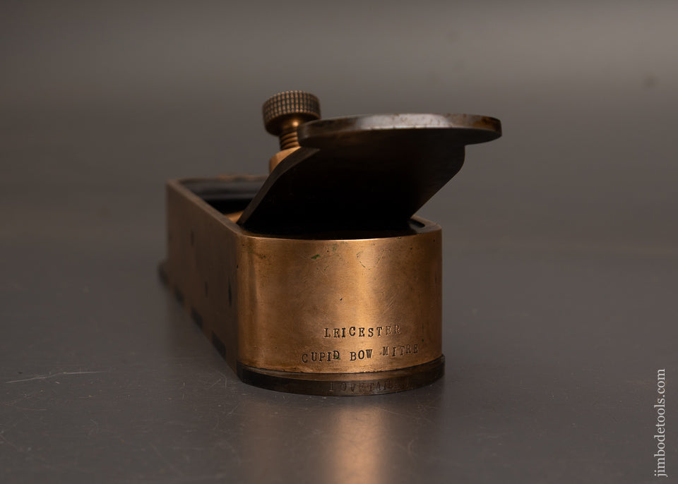 Rare-BILL-CARTER-Gunmetal-Cupid’s-Box-Rosewood-Infill-Miter-Plane-EXCELSIOR-122363-AS-OF-OCT-13