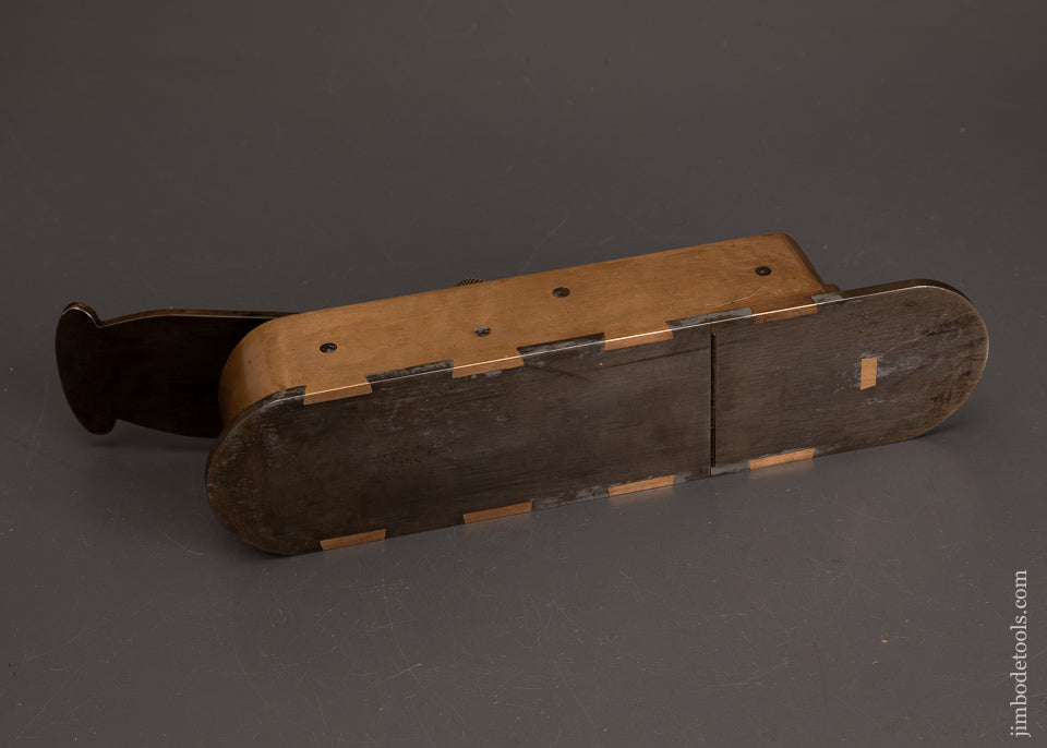Rare-BILL-CARTER-Gunmetal-Cupid’s-Box-Rosewood-Infill-Miter-Plane-EXCELSIOR-122363-AS-OF-OCT-13