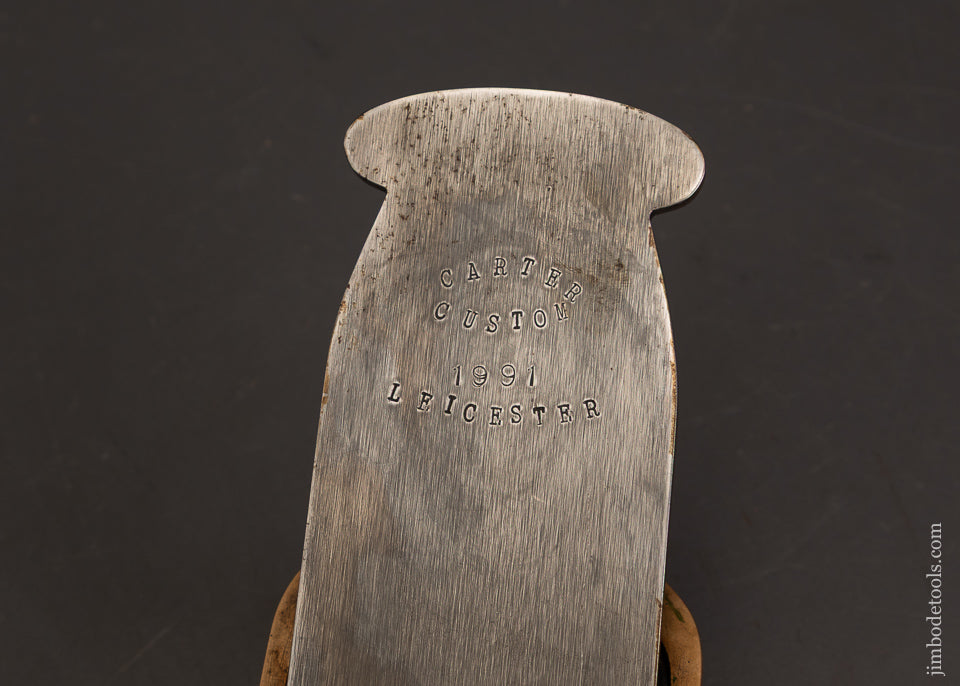 Rare-BILL-CARTER-Gunmetal-Cupid’s-Box-Rosewood-Infill-Miter-Plane-EXCELSIOR-122363-AS-OF-OCT-13