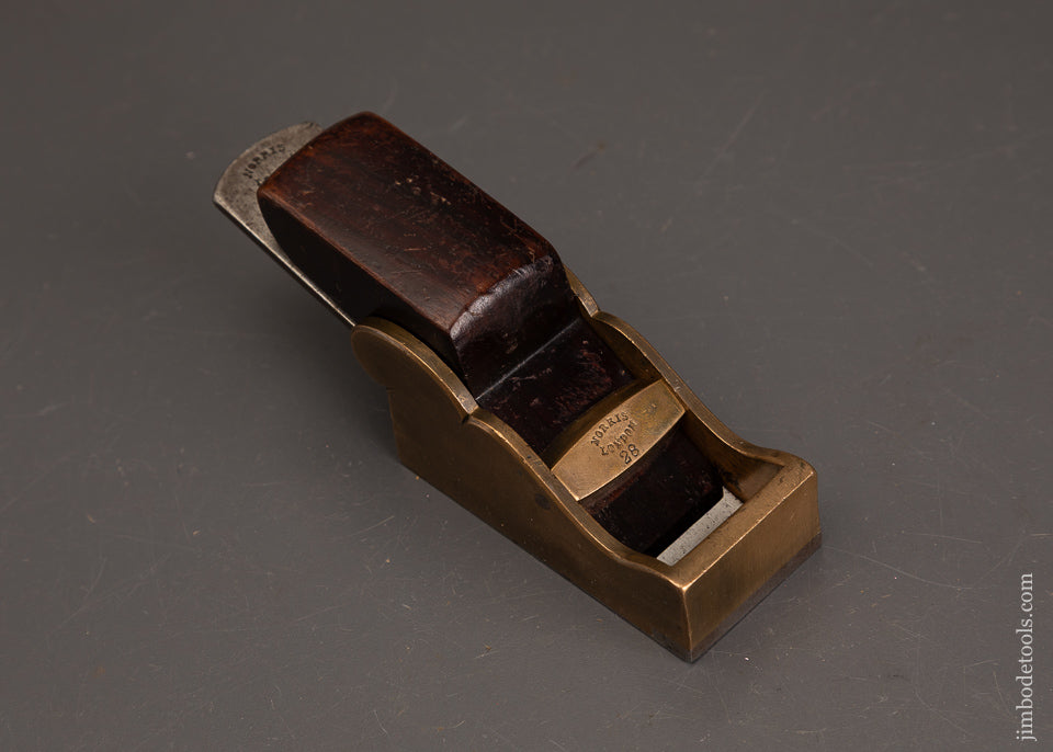 Extra-Fine-NORRIS-No.-28G-Gunmetal-&-Rosewood-Infill-Chariot-Plane-EXCELSIOR-122384-AS-OF-OCT-29