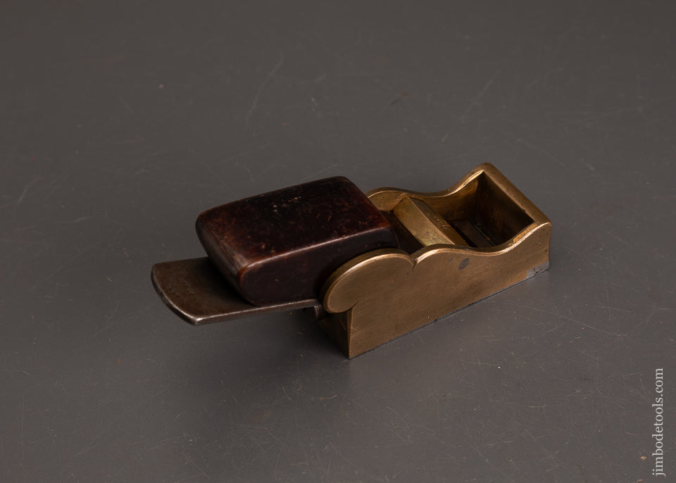 Extra-Fine-NORRIS-No.-28G-Gunmetal-&-Rosewood-Infill-Chariot-Plane-EXCELSIOR-122384-AS-OF-OCT-29