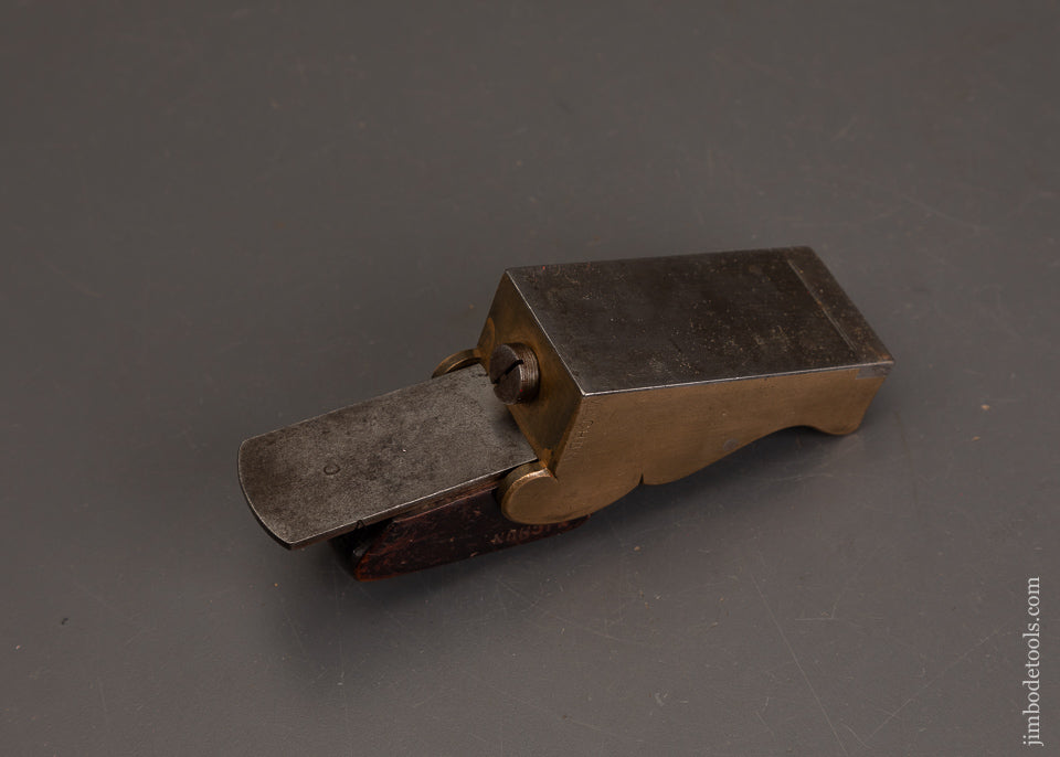 Extra-Fine-NORRIS-No.-28G-Gunmetal-&-Rosewood-Infill-Chariot-Plane-EXCELSIOR-122384-AS-OF-OCT-29