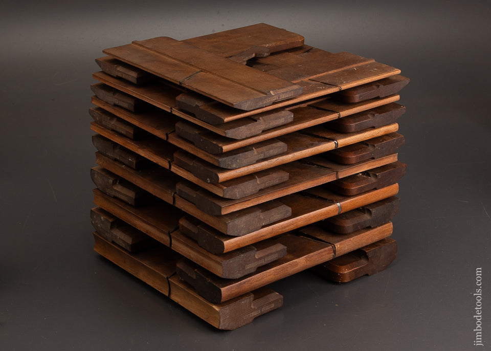 Unique-Set-of-25-Hollow-&-Round-Planes-by-HIGGS-LONDON-1785-1828-Cabinet-Pitch-EXCELSIOR-122400-AS-OF-OCT-15