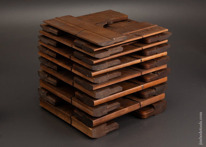 Unique-Set-of-25-Hollow-&-Round-Planes-by-HIGGS-LONDON-1785-1828-Cabinet-Pitch-EXCELSIOR-122400-AS-OF-OCT-15