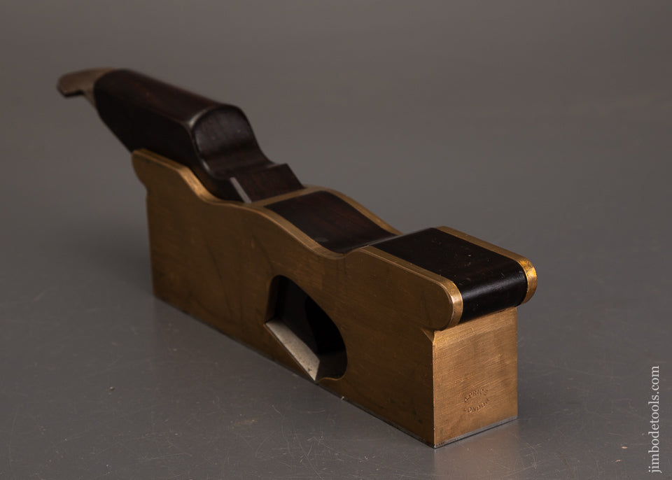 Remarkable-Near-Mint-A.-PRICE-LONDON-Gunmetal-Rosewood-Infill-Shoulder-Plane-EXCELSIOR 122404-AS-OF-OCT-23