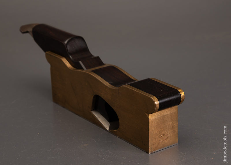 Remarkable-Near-Mint-A.-PRICE-LONDON-Gunmetal-Rosewood-Infill-Shoulder-Plane-EXCELSIOR 122404-AS-OF-OCT-23