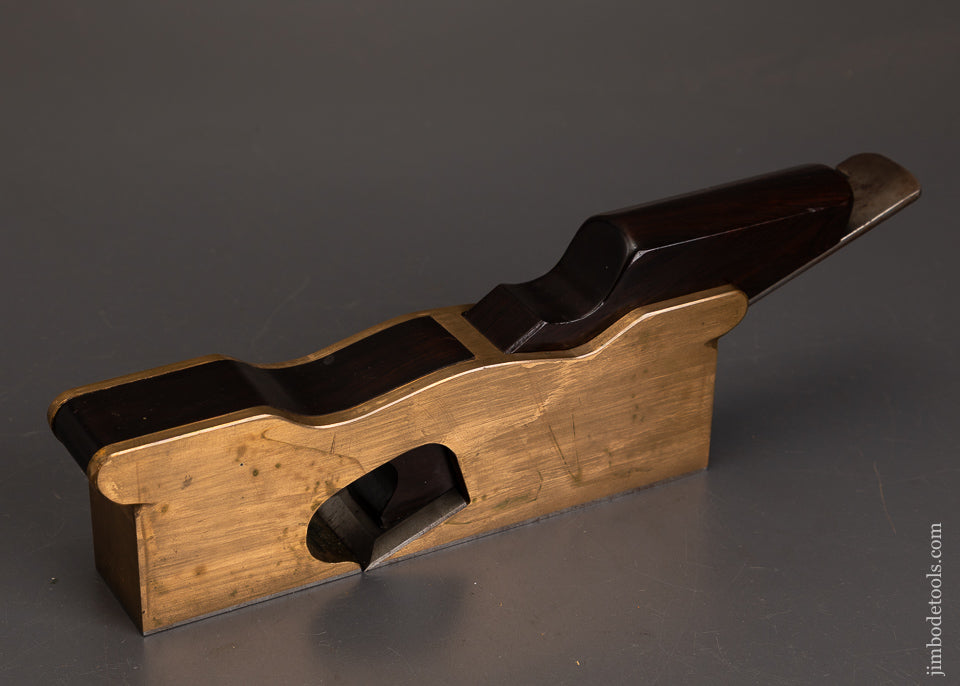 Remarkable-Near-Mint-A.-PRICE-LONDON-Gunmetal-Rosewood-Infill-Shoulder-Plane-EXCELSIOR 122404-AS-OF-OCT-23
