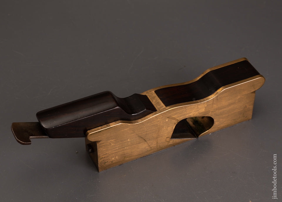 Remarkable-Near-Mint-A.-PRICE-LONDON-Gunmetal-Rosewood-Infill-Shoulder-Plane-EXCELSIOR 122404-AS-OF-OCT-23