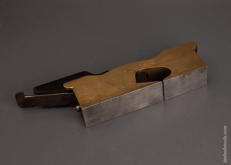 Remarkable-Near-Mint-A.-PRICE-LONDON-Gunmetal-Rosewood-Infill-Shoulder-Plane-EXCELSIOR 122404-AS-OF-OCT-23
