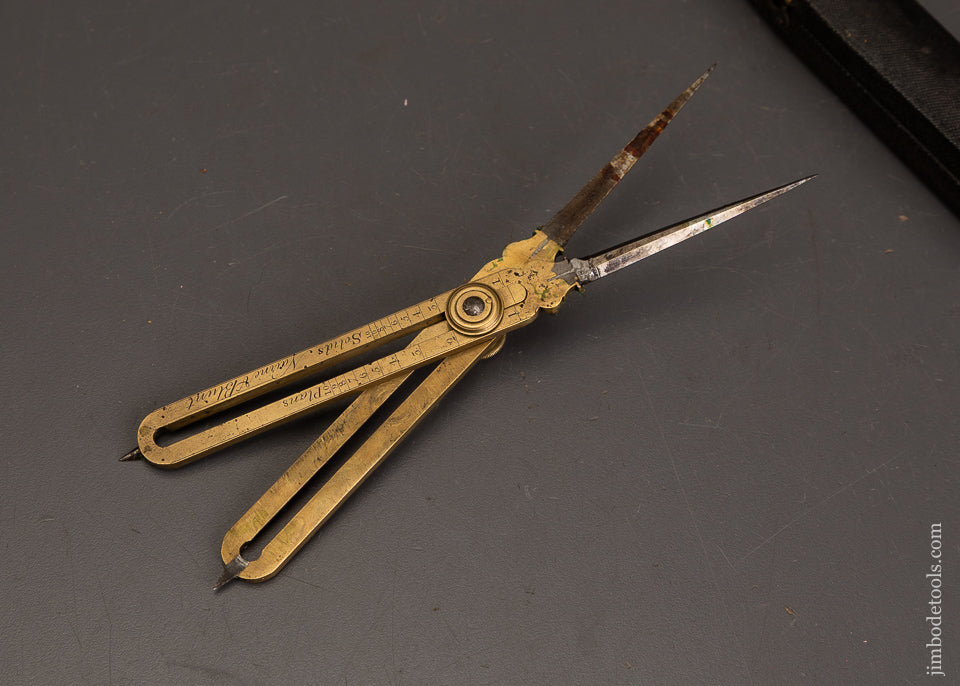 Exquisite-18th-Century-Proportional-Dividers-by-NAIRNE-&-BLUNT-EXCELSIOR-122445