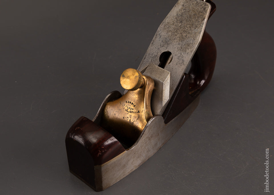 Premium-Extra-Fine-Pre-War-NORRIS-No.-A5-Dovetailed,-Rosewood-Infill-Smooth-Plane- EXCELSIOR-122473-AS-OF-OCT-24