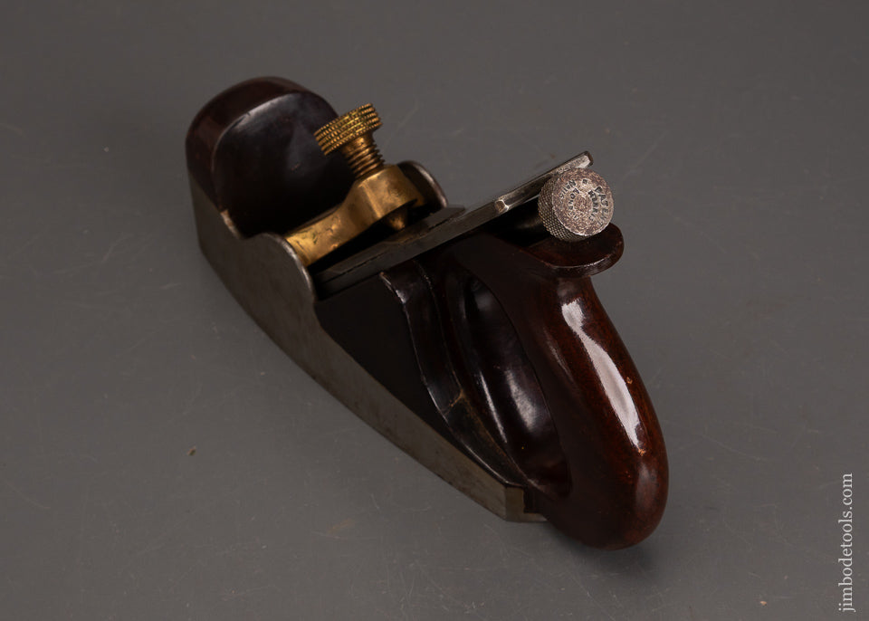 Premium-Extra-Fine-Pre-War-NORRIS-No.-A5-Dovetailed,-Rosewood-Infill-Smooth-Plane- EXCELSIOR-122473-AS-OF-OCT-24