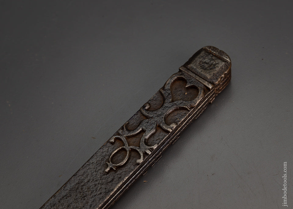 Extremely Ornate French Armourer's Dividers 29 5/8 inches long -  56517