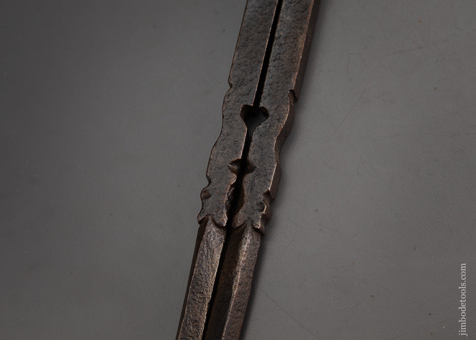 Extremely Ornate French Armourer's Dividers 29 5/8 inches long -  56517