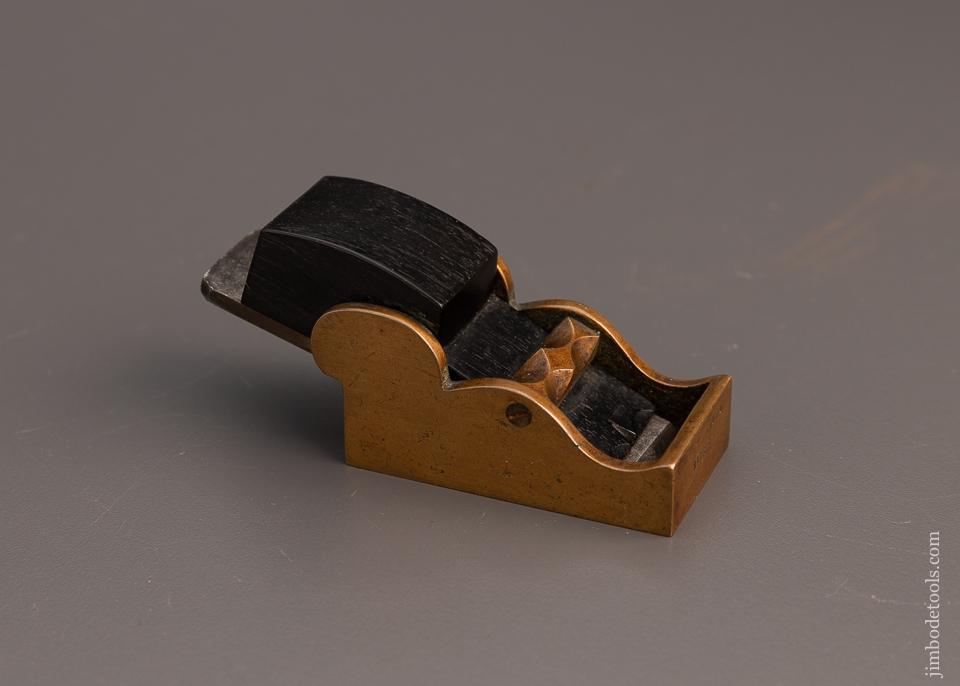 Remarkable Tiny BADGER LONDON Gunmetal Chariot Plane - EXCELSIOR 98133