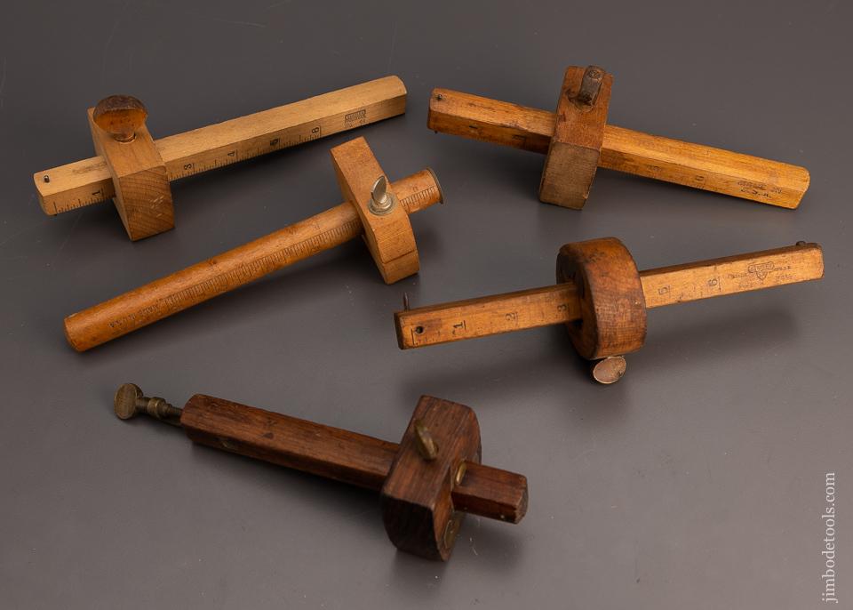 5 Good Marking Gauges - 100000