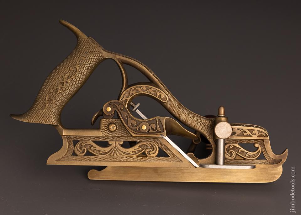 FANTASTIC! Full Size MILLERS PATENT STANLEY No. 50 Plow Plane by PAUL HAMLER - 100004