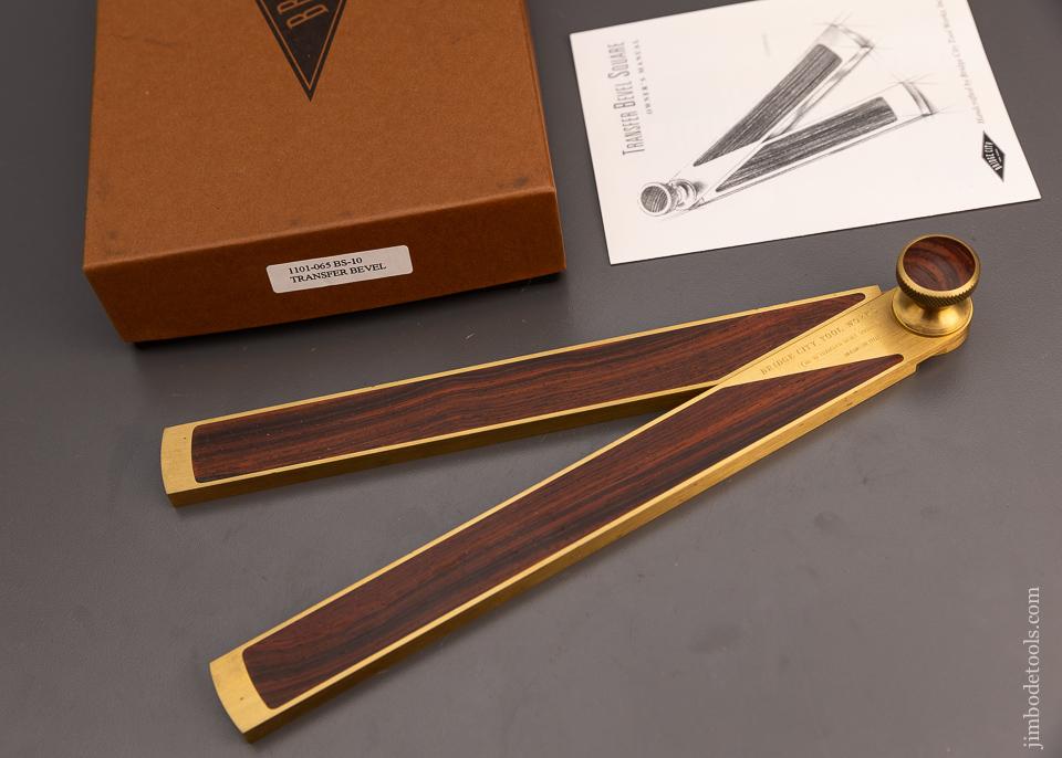 BRIDGE CITY TOOLS BS-10 Transfer Bevel Mint in Box - 100008