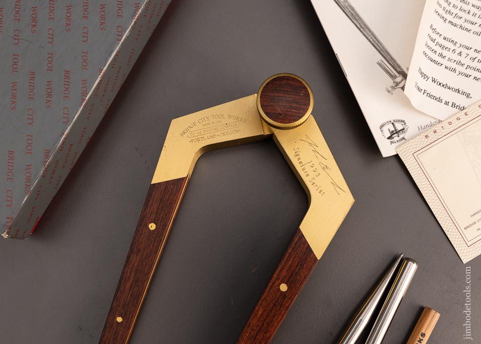 BRIDGE CITY TOOL WORKS DC-40 Dividing Compass Mint in Box - 100010