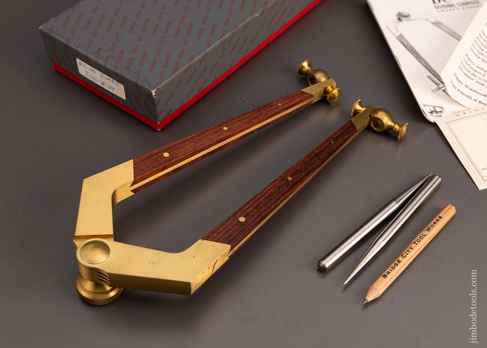 BRIDGE CITY TOOL WORKS DC-40 Dividing Compass Mint in Box - 100010